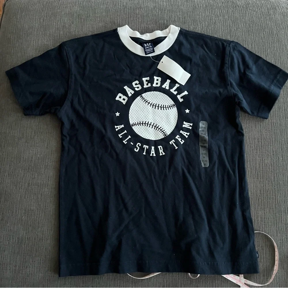 3 Boys GAP KIDS 100% Cotton Shirts 2 NWT Size Medium 7-8